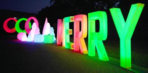 Glow furniture rental in Sarasota and Palmetto featuring LED sofas, illuminated tables, and light-up event seating