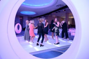 Glow event furniture rentals in Clearwater featuring LED lounge seating, light up sofas, and illuminated event furniture